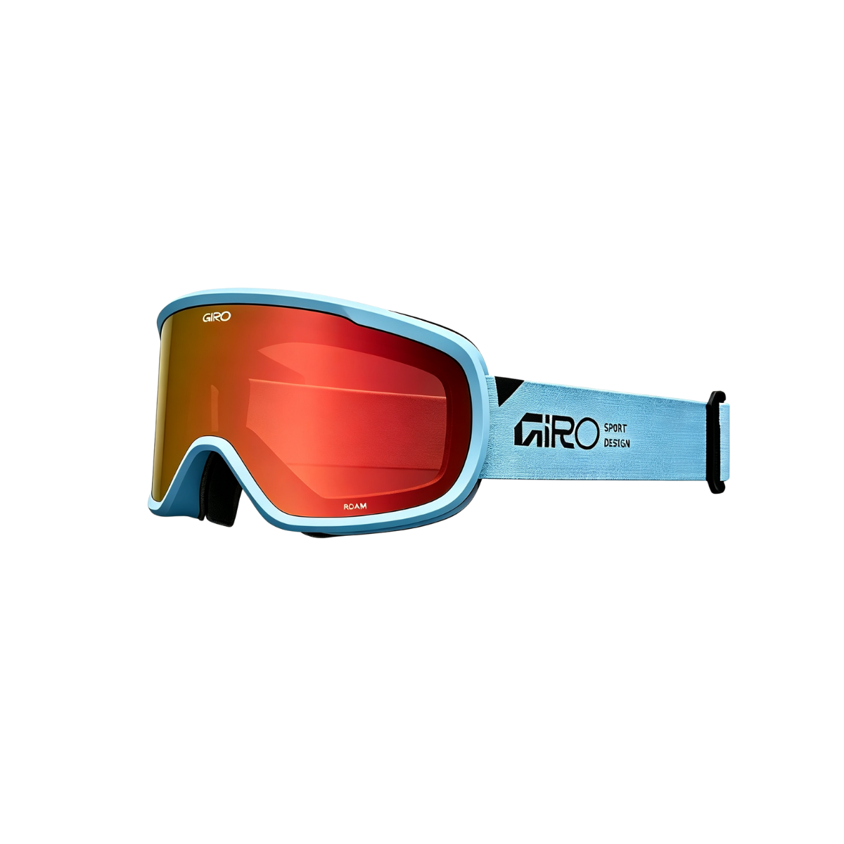 GIRO ROAM GOGGLE STACKED SKY BLUE AMBER SCARLET
