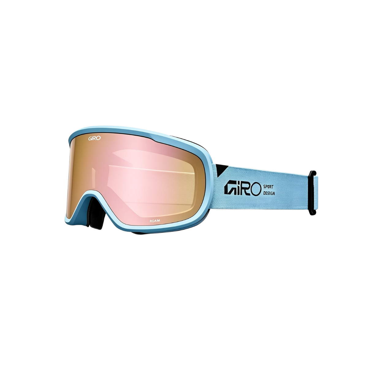 GIRO ROAM GOGGLE STACKED SKY BLUE SKY BLUE AMBER PINK