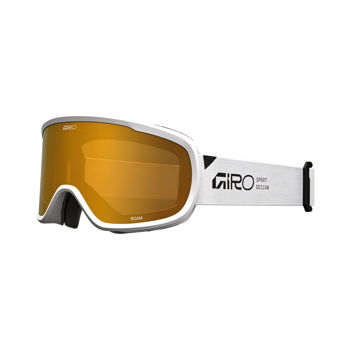 GIRO ROAM GOGGLE STACKED WHITE AMBER GOLD