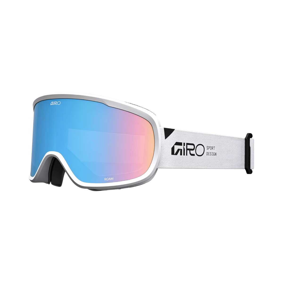 GIRO ROAM GOGGLE STACKED WHITE SKY BLUE AMBER PINK
