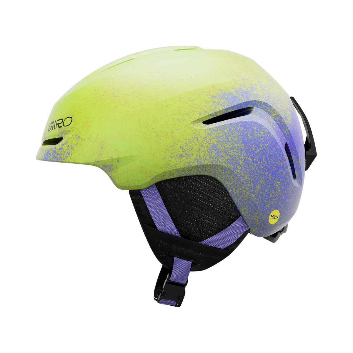 GIRO YOUTH SPUR MIPS HELMET GREEN PURPLE
