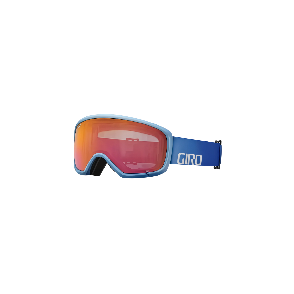 GIRO YOUTH STOMP FLASH GOGGLE BLUE SURGE FADE AMBER PINK