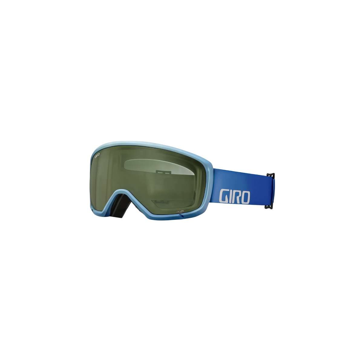 GIRO YOUTH STOMP FLASH GOGGLE BLUE SURGE FADE LODEN GREEN