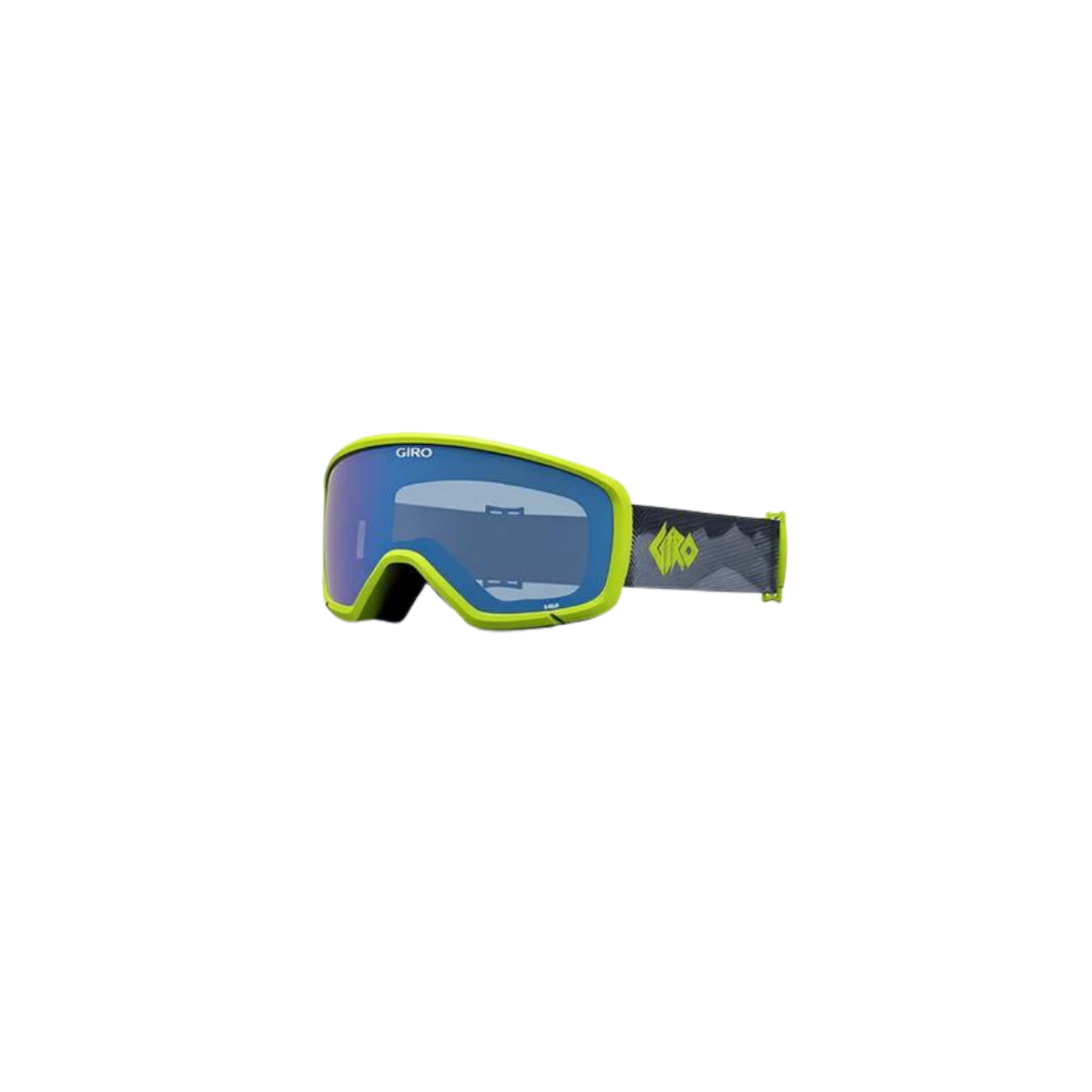 GIRO YOUTH STOMP FLASH GOGGLE GLACIER GREEN GRAY COBALT