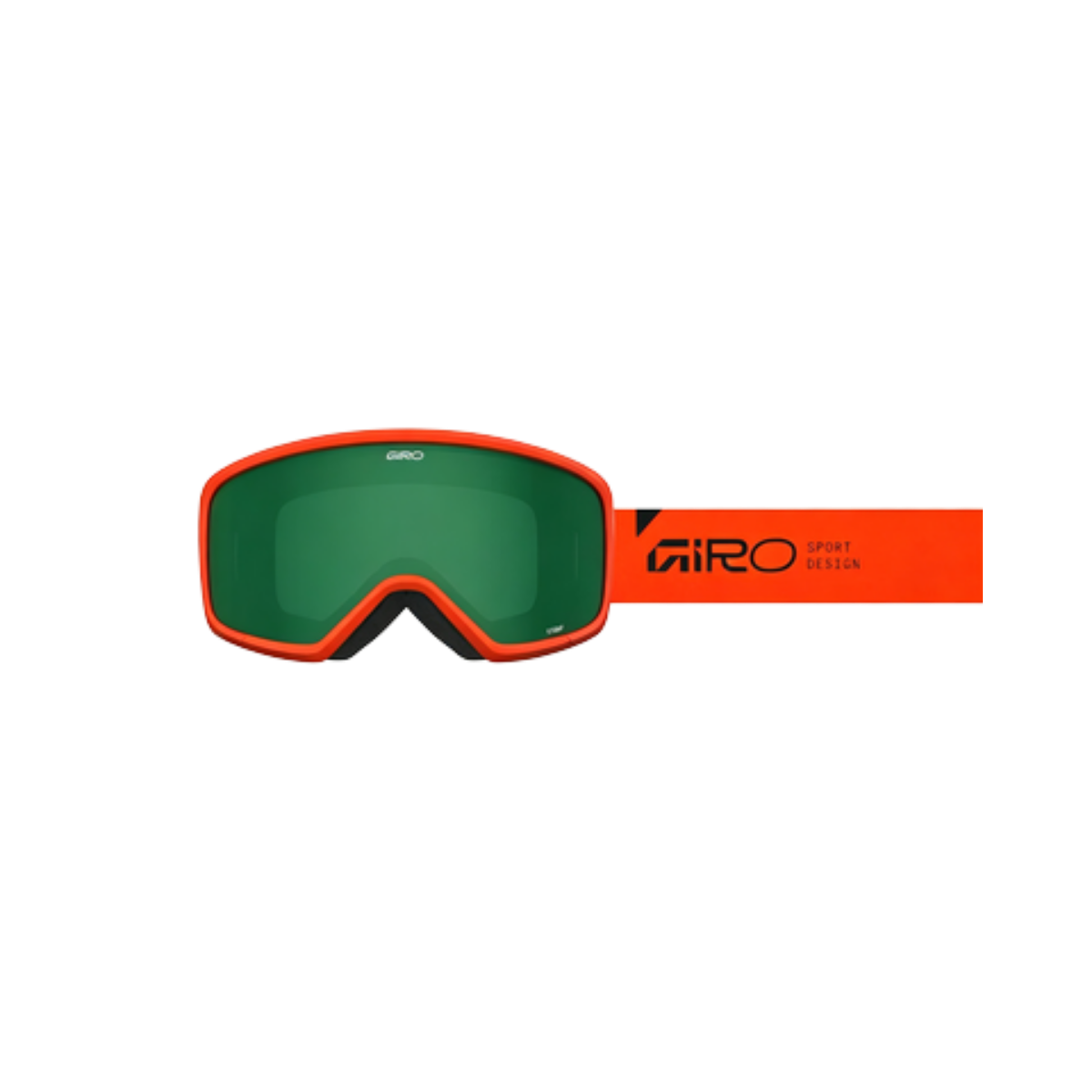GIRO YOUTH STOMP FLASH GOGGLE ORANGE LODEN GREEN