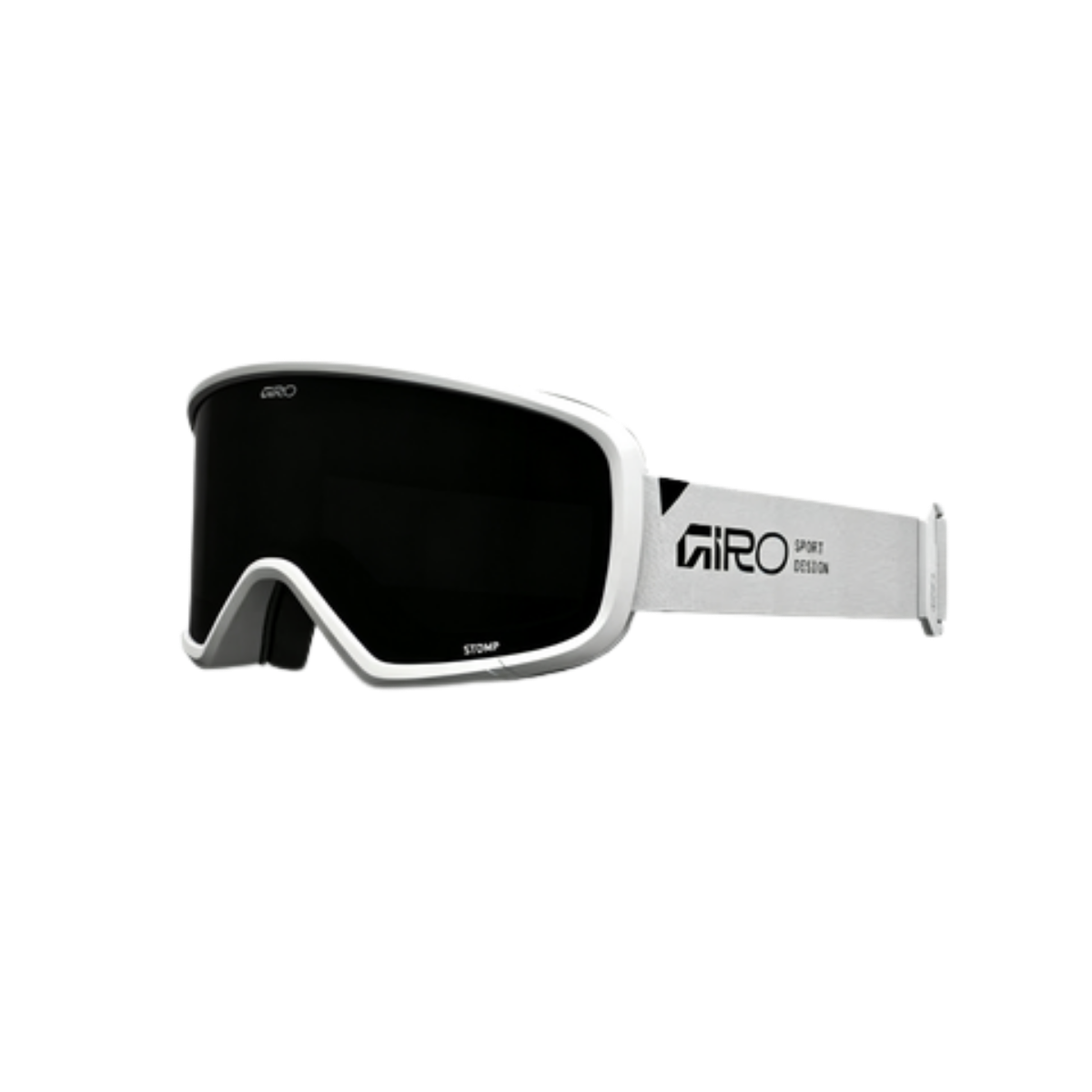GIRO YOUTH STOMP FLASH GOGGLE WHITE WORDMARK ULTRA BLACK