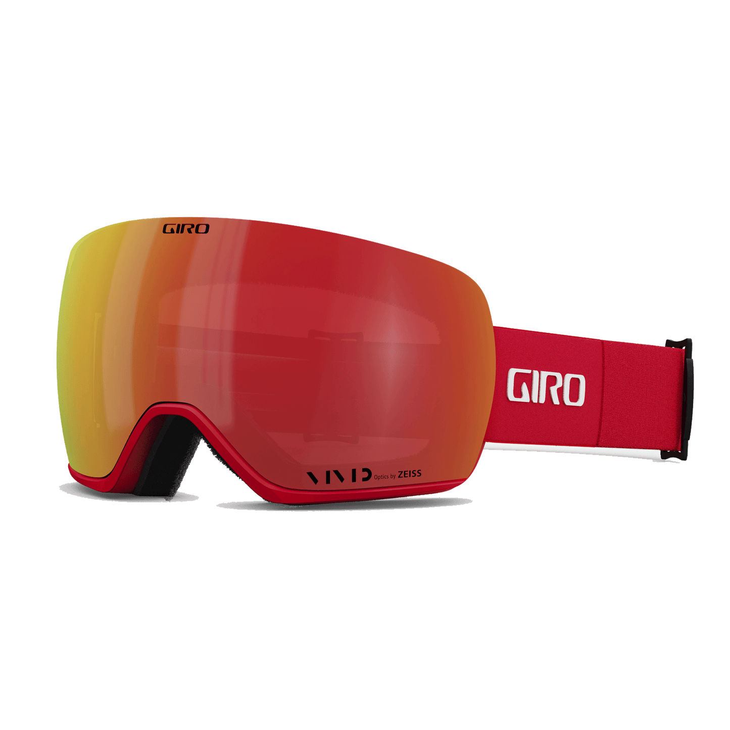 GIRO ARTICLE II GOGGLES RED BLACK THIRDS VIVID EMBER