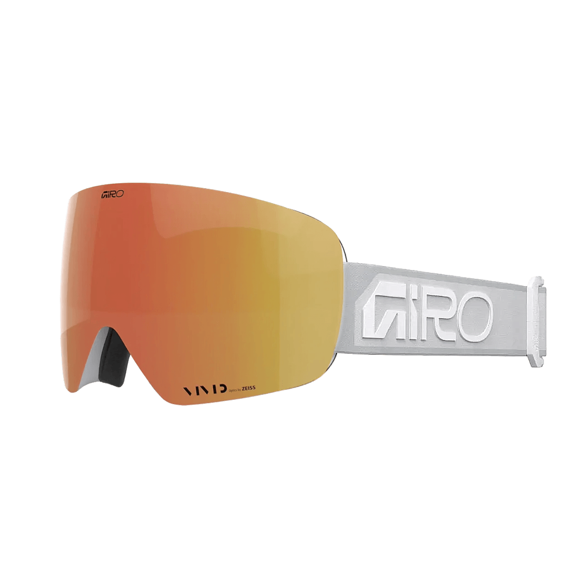 GIRO CONTOUR GOGGLE WHITE WORDMARK VIVID EMBER VIVID INFRARED