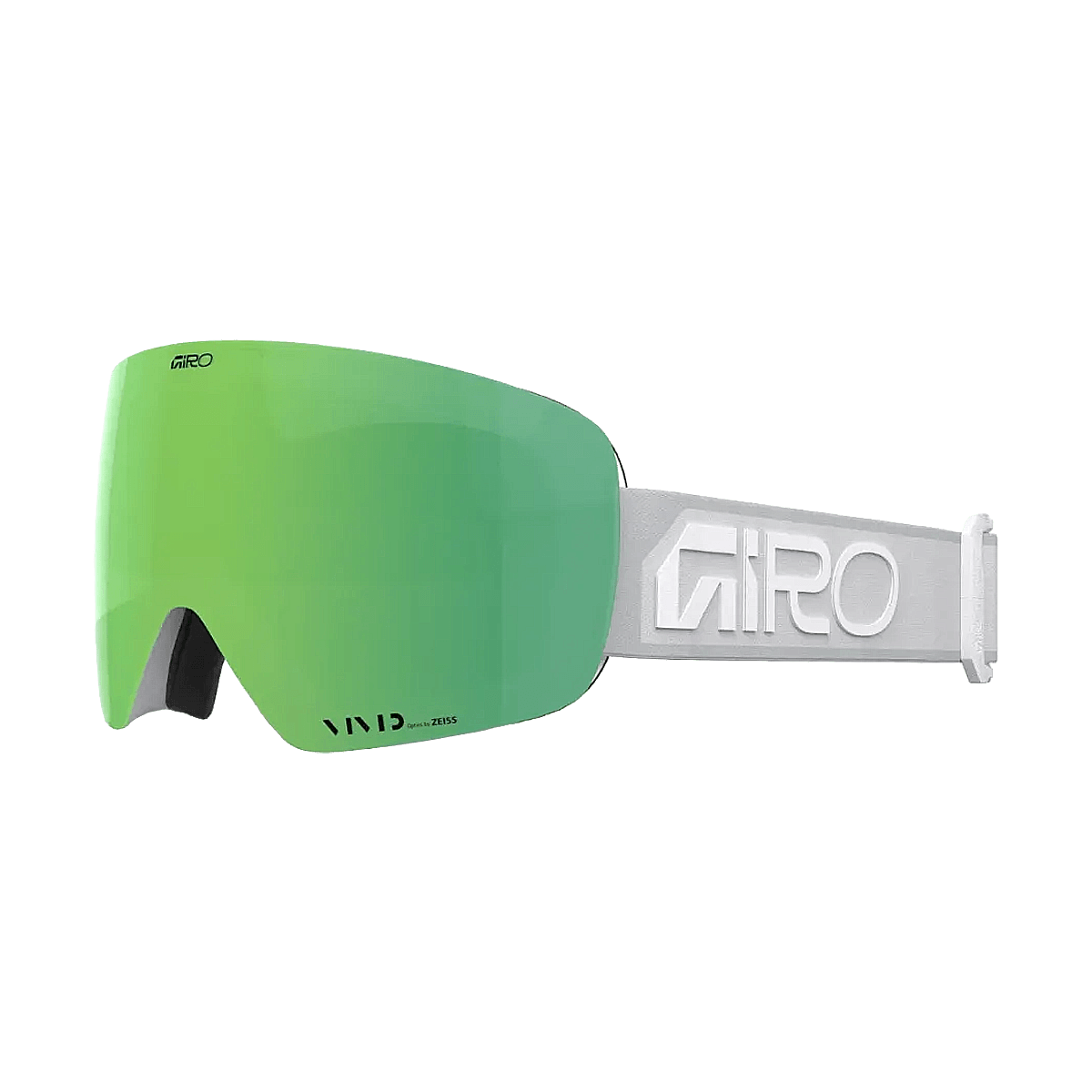 GIRO CONTOUR GOGGLE WHITE WORDMARK VIVID EMERALD VIVID INFRARED