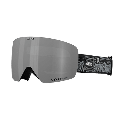 GIRO CONTOUR SNOW GOGGLES BLACK WHITE LANDSCAPE 