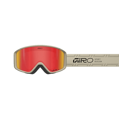 GIRO INDEX 2.0 OTG GOGGLES TAN STACKED AMBER SCARLETT