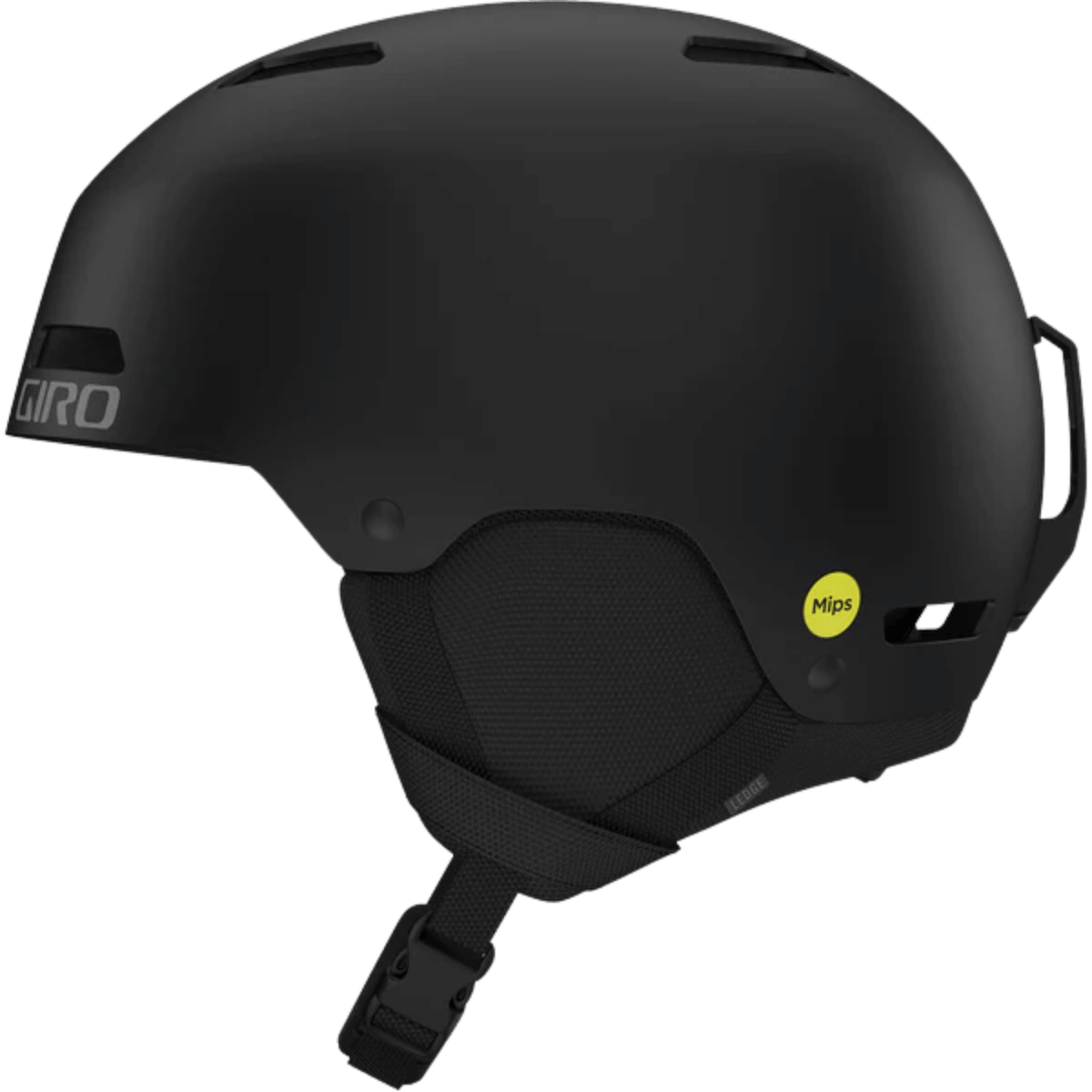 GIRO LEDGE AF MIPS HELMET SKATE-STYLE SNOW HELMET - RIGHT SIDE VIEW