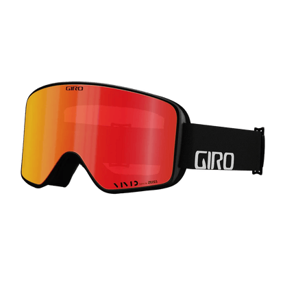 GIRO METHOD ASIAN FIT GOGGLE - BLACK WORDMARK/VIVID EMBER_SIDE ANGLE