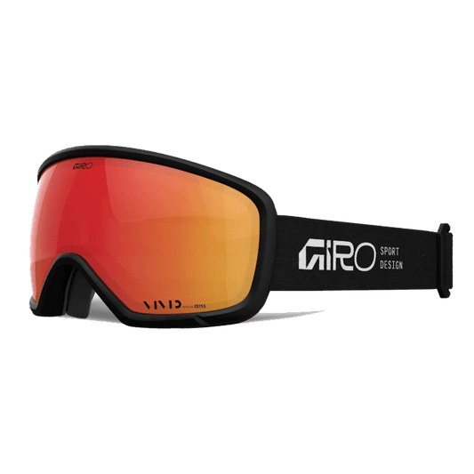 GIRO RINGO GOGGLES 2025 BLACK STACKED EMBER