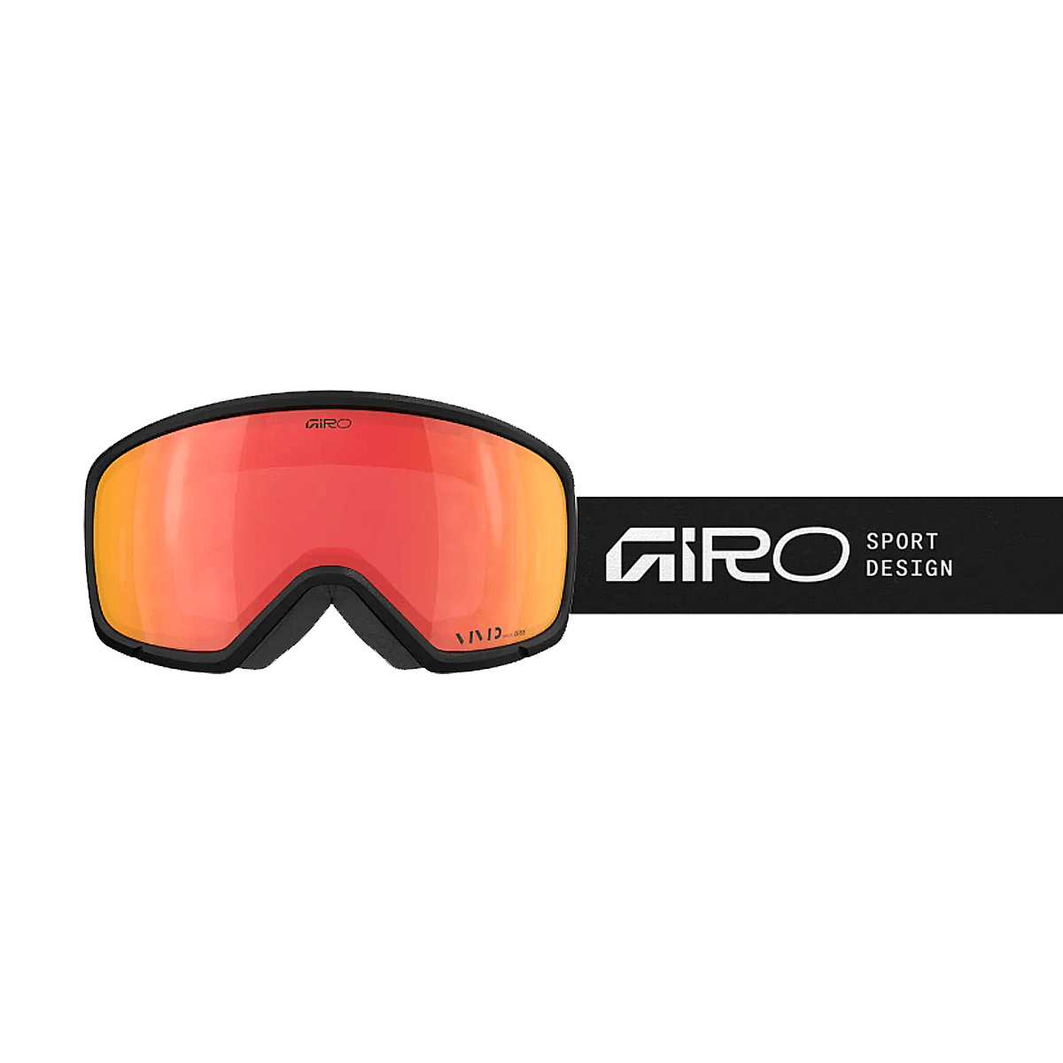 GIRO RINGO GOGGLES 2025 BLACK STACKED EMBER