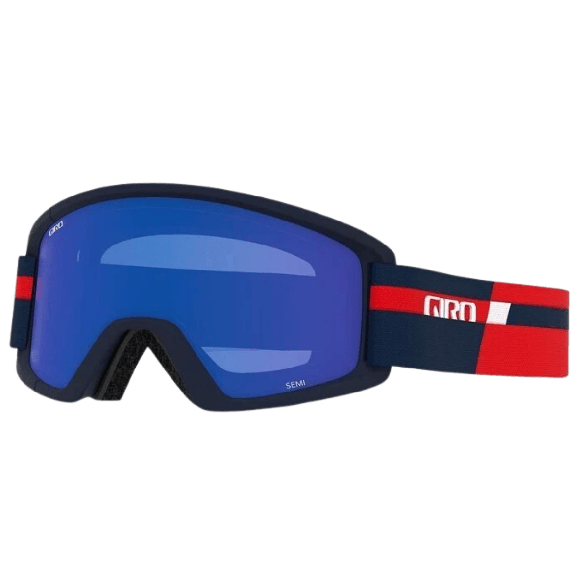 GIRO SEMI GOGGLES + BONUS LENS 2024_RED MDNT PODIUM