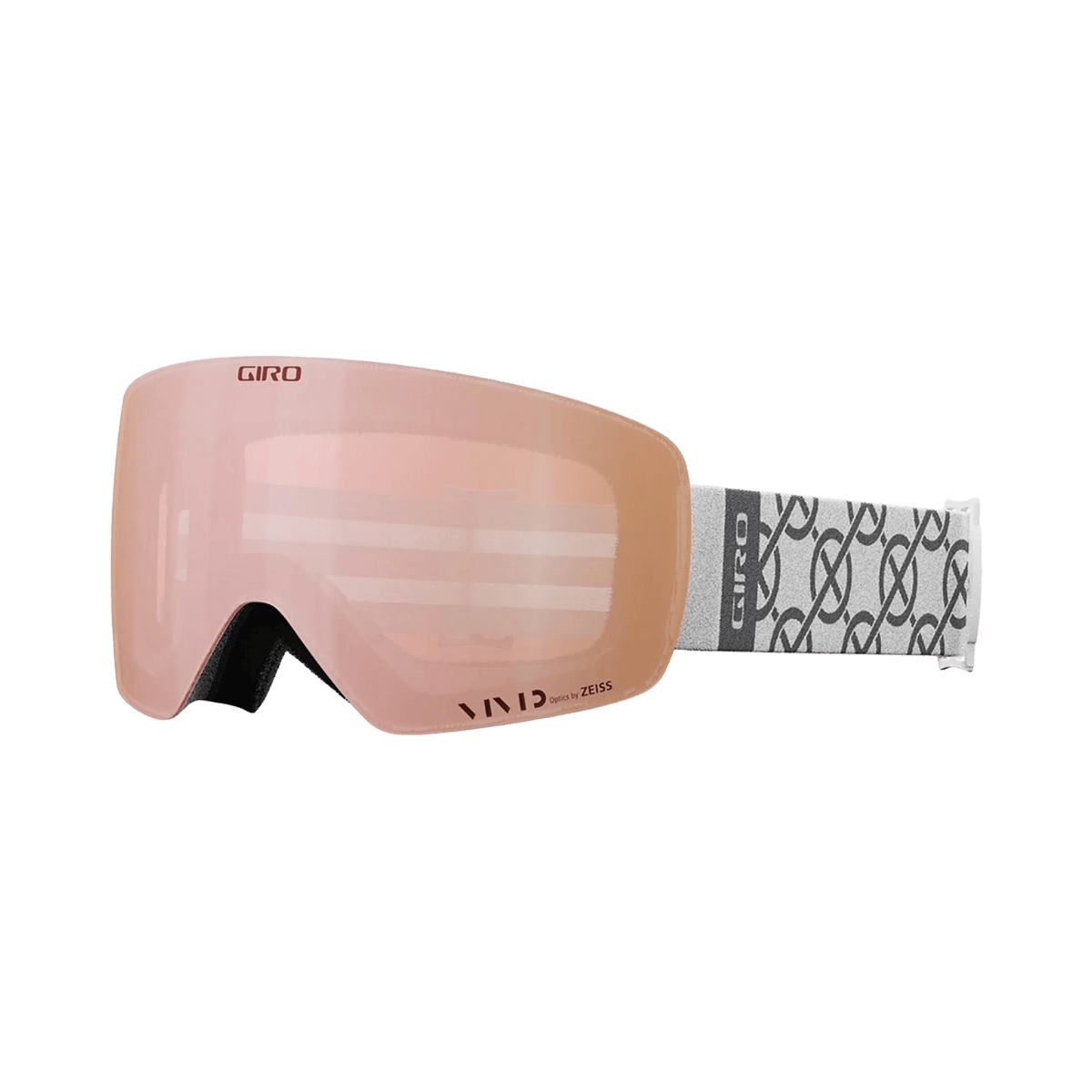 GIRO WOMEN'S CONTOUR RS GOGGLE - WHITE MONOGRAM