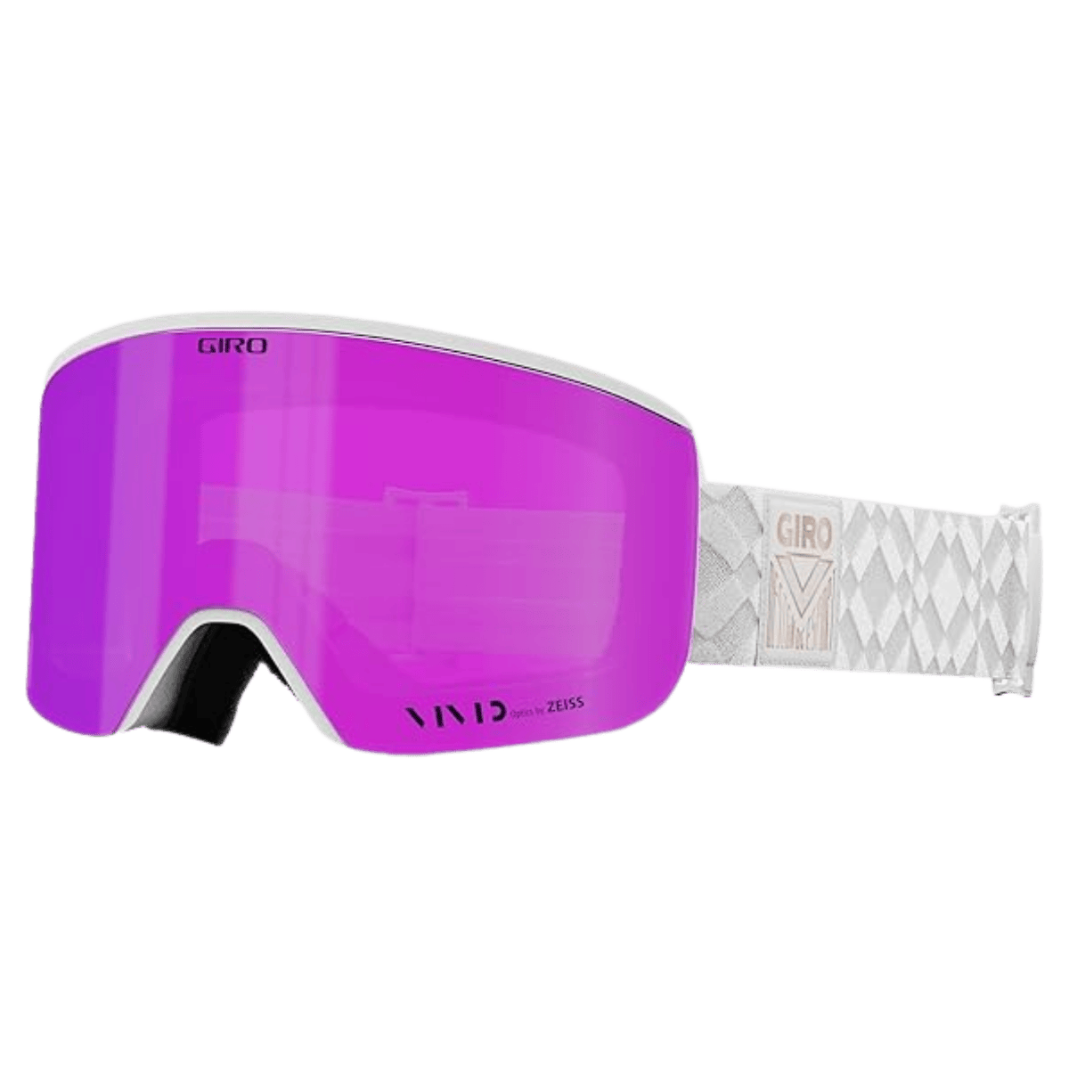 GIRO WOMEN'S ELLA ASIAN FIT GOGGLE - WHITE LIMITLESS VIVID PINK/VIVID INFRARED