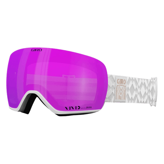 GIRO WOMEN'S LUSI GOGGLE - WHITE LIMITLESS/VIVID PINK/VIVID INFRARED