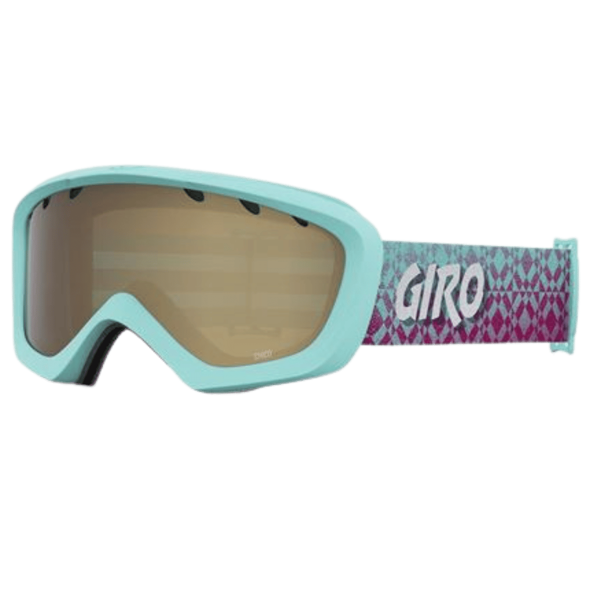 GIRO CHICO GOGGLE YOUTH SKI - GLAZE COVER UP_FRONT SIDE ANGLE