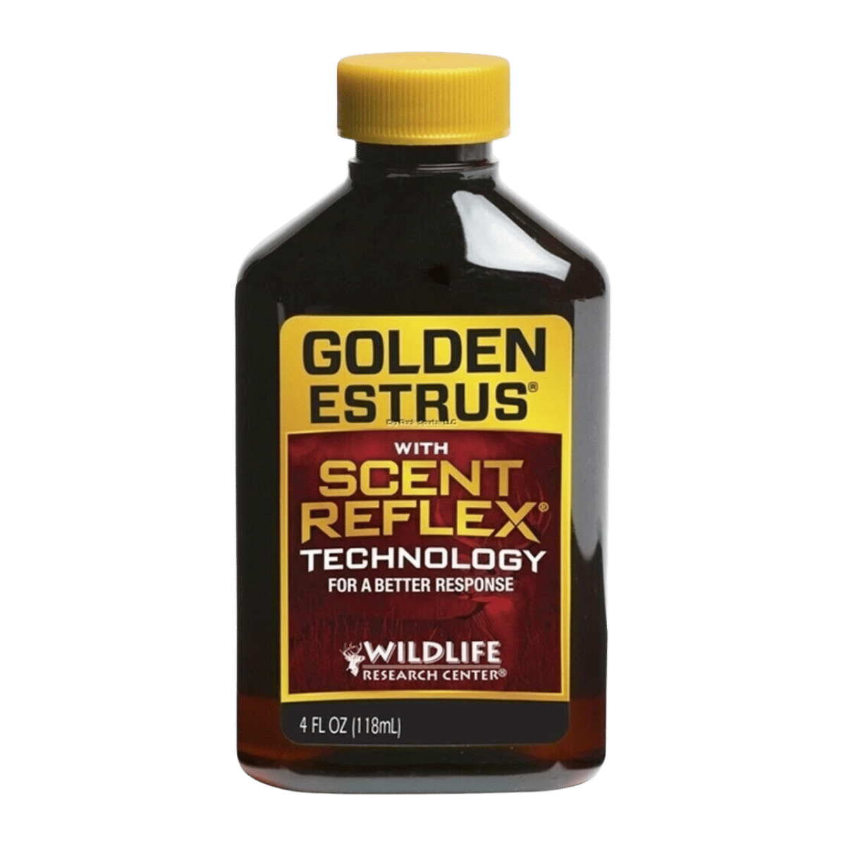 WILDLIFE RESEARCH GOLDEN ESTRUS WITH SCENT REFLEX – 4 OZ DEER ATTRACTANT