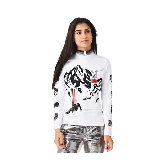 KRIMSON KLOVER WOMEN'S GONDOLA 1/4 ZIP - SNOW