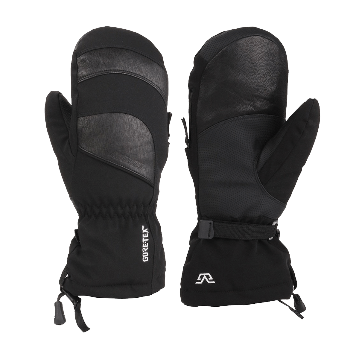 GORDINI WOMEN'S GORE-TEX DOWN MITTENS - BLACK