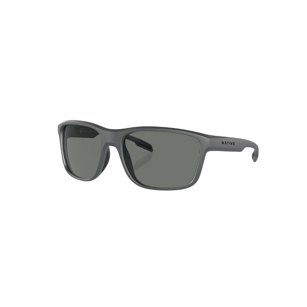 GORGE SUNGLASSES- Meta Grey-Grey Pol