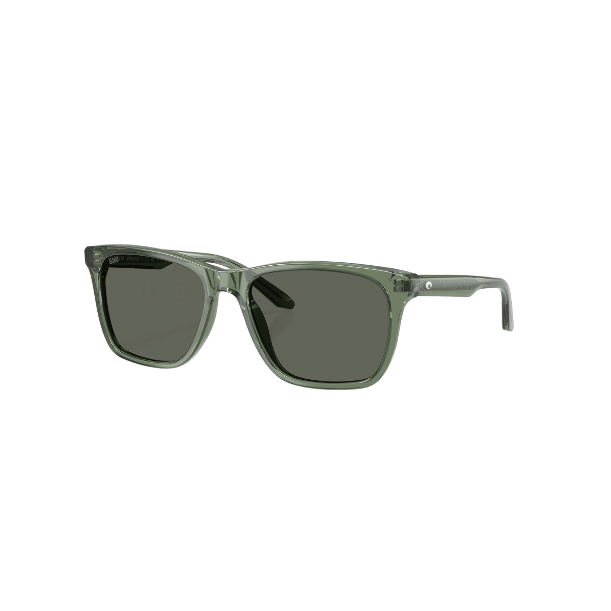 COSTA DEL MAR GRAVELS SUNGLASSES ALGAE GREEN GRAY 580G