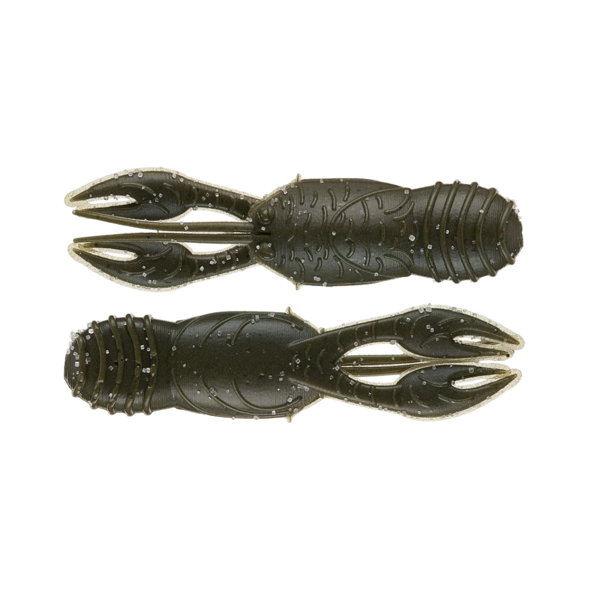 GREAT LAKES FINESSE FINESSE JUVY CRAW 7PK GREEN PUMPKIN