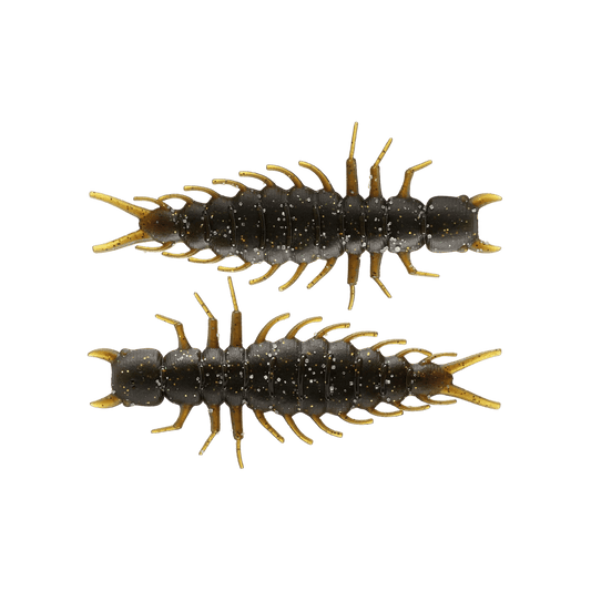 GREAT LAKES FINESSE JUICY HELLGRAMMITE 8PK BROWN PIUMPKIN SPECIAL IMAGE