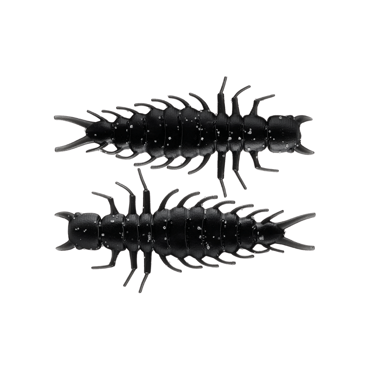 GREAT LAKES FINESSE JUICY HELLGRAMMITE 8PK MATTE BLACK IMAGE
