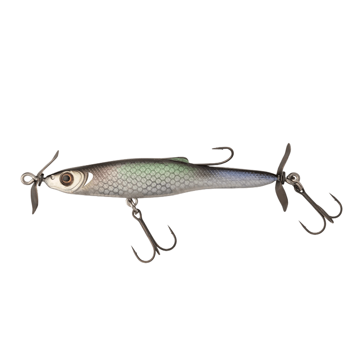 GREAT LAKES FINESSE STAY PINNED SPY BAIT - GHOST SHAD