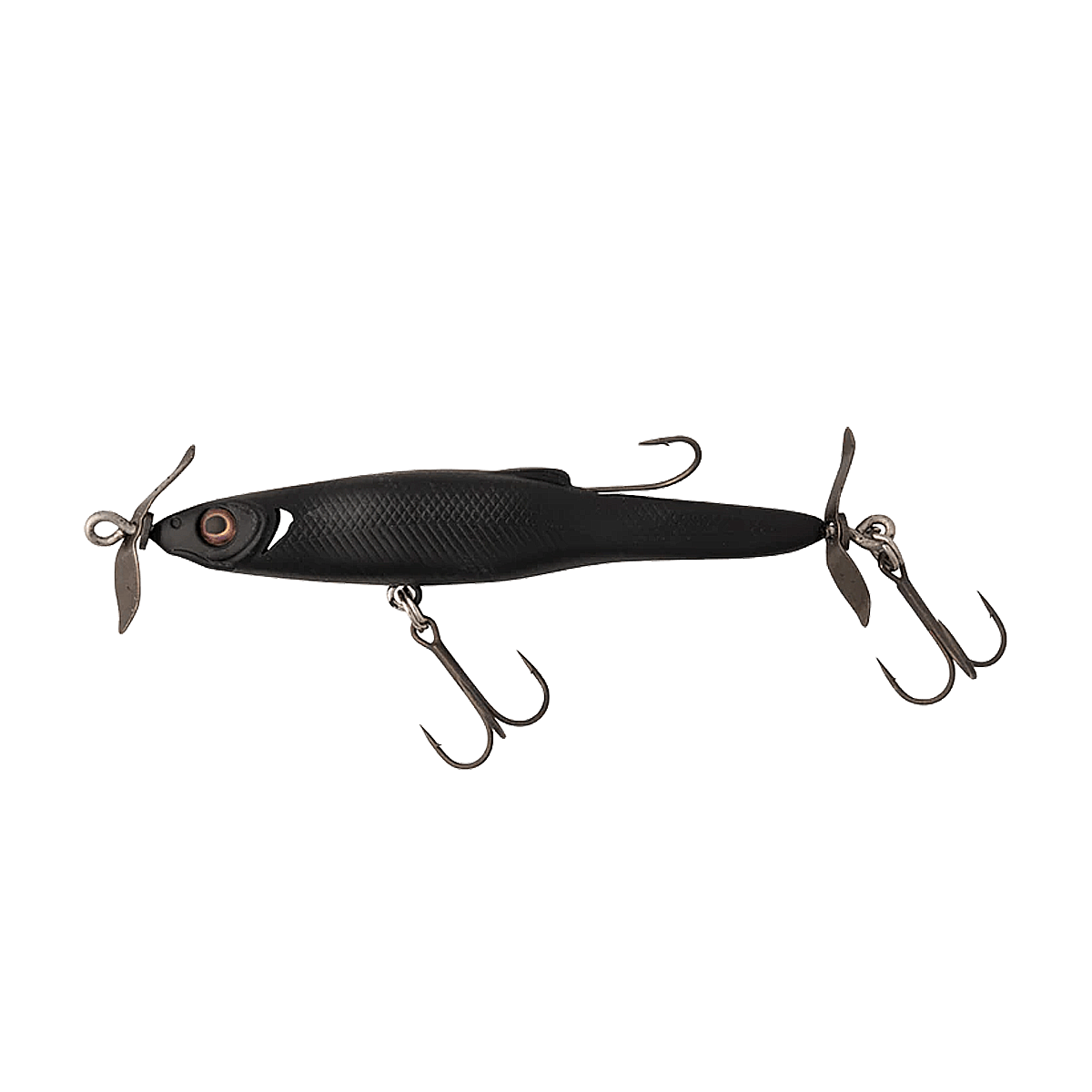 GREAT LAKES FINESSE STAY PINNED SPY BAIT - MATTE BLACK