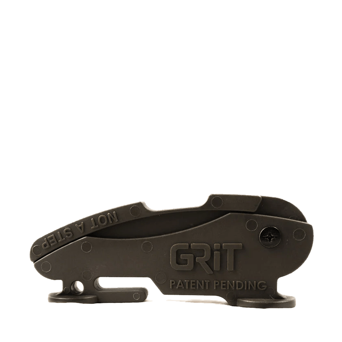 GRIT FOLD N GO GEAR HANGER - OLIVE - CLOSED VIEW