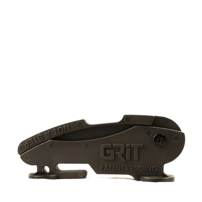 GRIT FOLD N GO GEAR HANGER - OLIVE - CLOSED VIEW