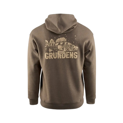 GRUNDENS KING OF THE LAKES HOODIE BACK