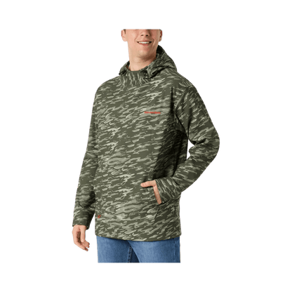 GRUNDENS KRYALL HOODIE- STONE LIQUID CAMO FRONT