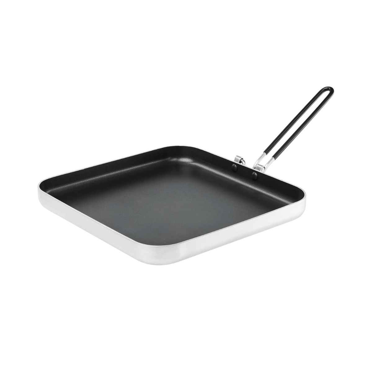 GSI OUTDOORS BUGABOO SQUARE FRYPAN SILVER