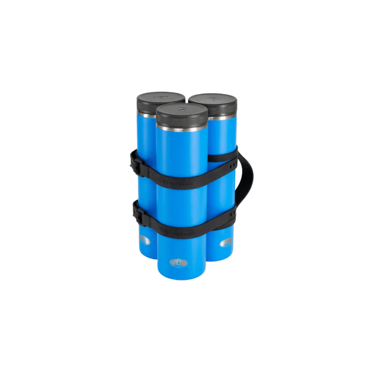 GSI OUTDOORS SIX CAN COOLER STACK BLUE