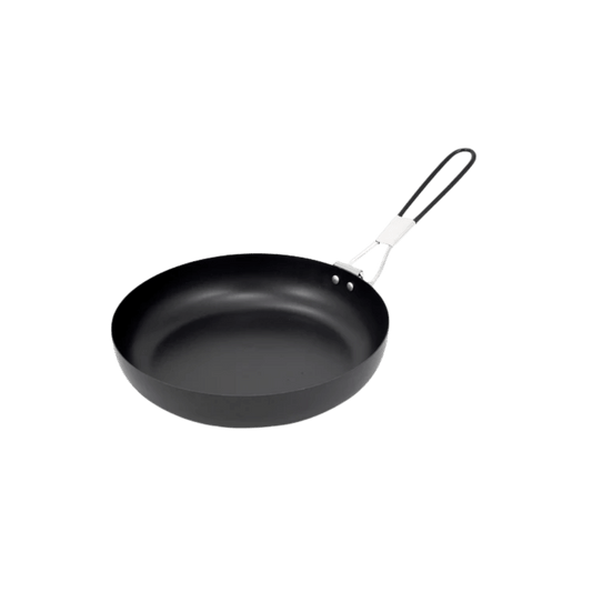 GSI OUTDOORS STEEL 9" FRY PAN BLACK