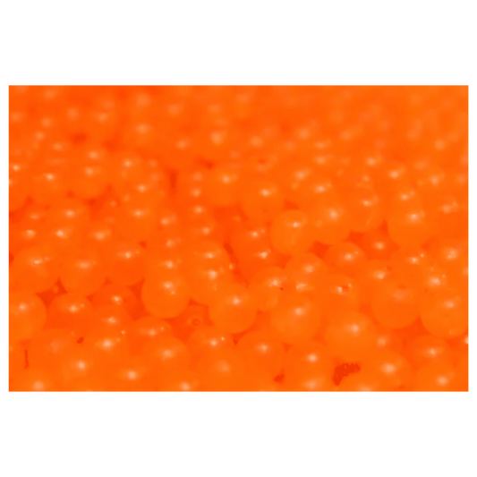 GREAT LAKES STEELHEAD CO TRICK EM BEADS 30PK - 8MM - ATOMIC ORANGE
