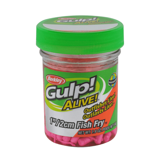 BERKLEY GULP ALIVE FISHFRY FISHING LURE 1 IN PINK - 1