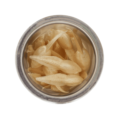 BERKLEY GULP ALIVE TADPOLE 1.25IN - SCENTED SOFT BAIT - LUMAGLOW IN CAN