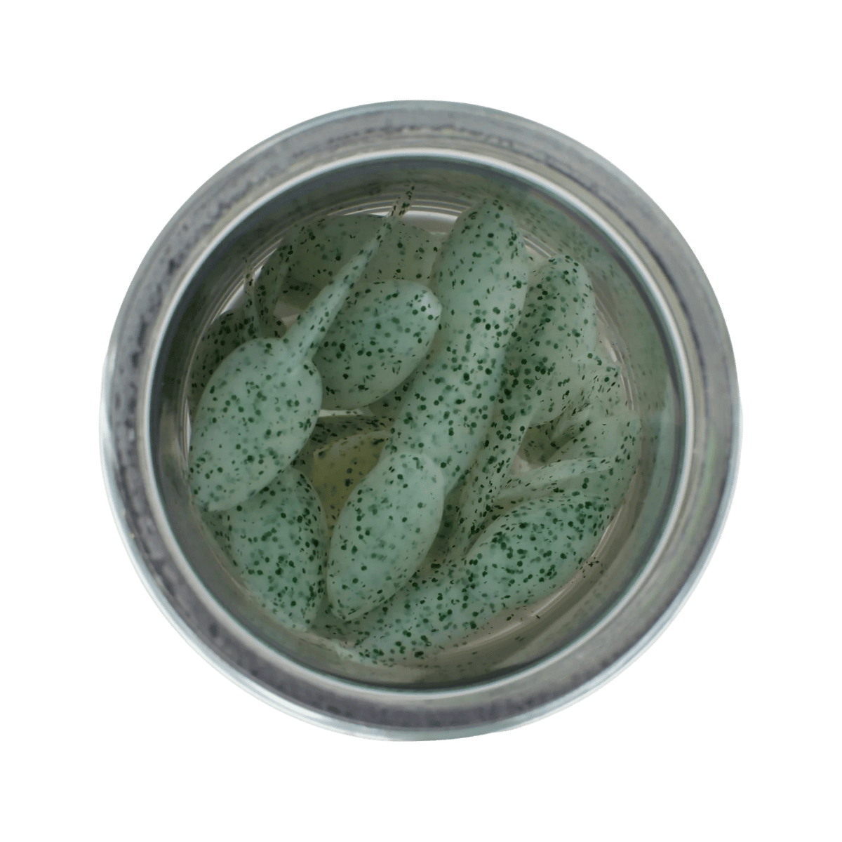 BERKLEY GULP ALIVE TADPOLE 1.25IN - SCENTED SOFT BAIT - CHIVE-IN CAN