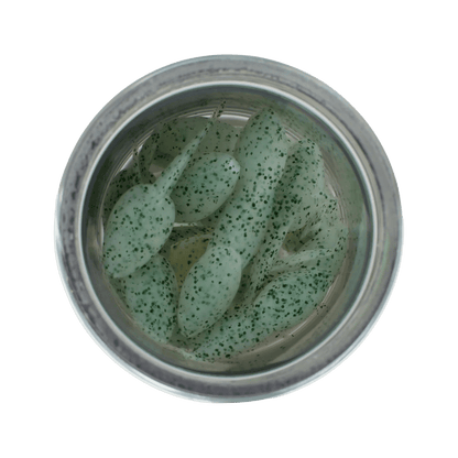 BERKLEY GULP ALIVE TADPOLE 1.25IN - SCENTED SOFT BAIT - CHIVE-IN CAN