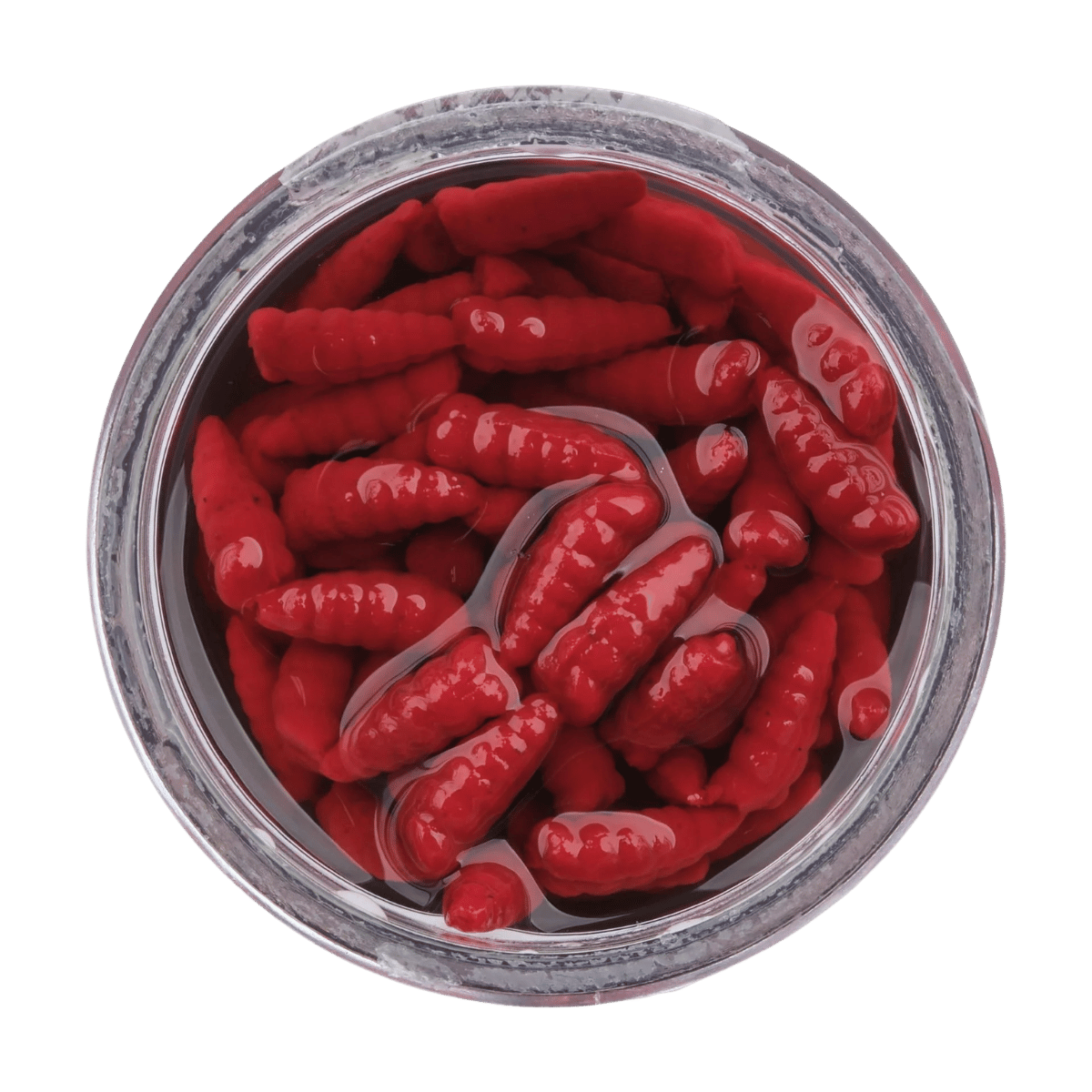 BERKLEY GULP ALIVE WAXIES FISHING LURE 1/2 IN RED WIGGLER - 2