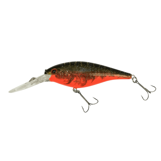 BERKLEY FLICKER SHAD 3/16OZ FISHING LURE 2 IN - RED TIGER