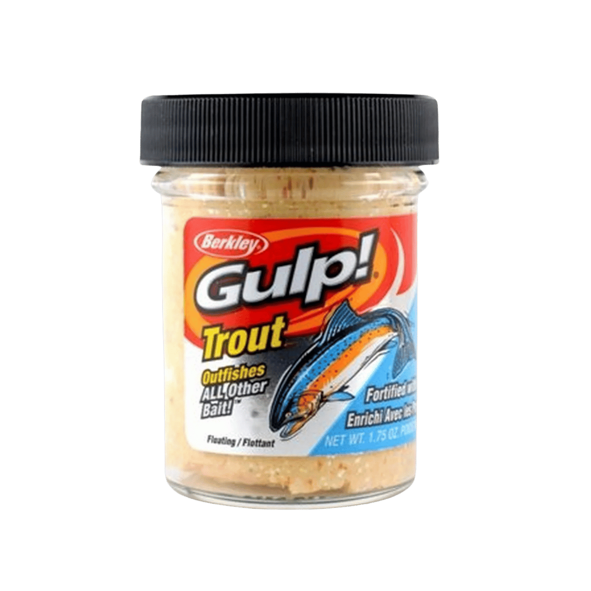 BERKLEY GULP TROUT DOUGH FISHING LURE 1.75OZ - CHUNKY CHEESE