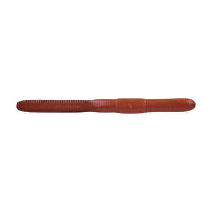 BERKLEY GULP! SR CRAWLER 12PK – SCENTED SOFT PLASTIC WORM - NIGHT CRAWLER - 4 IN - BACK VIEW